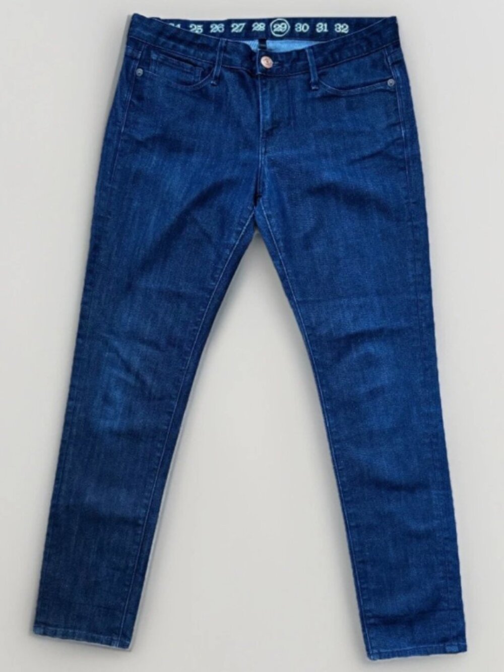 Women's Earnest Sewn Blue Jeans 29 Harlan Anthropologie Cigarette Leg Skinny